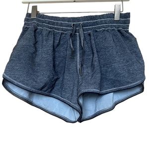 Lululemon dark grey running shorts